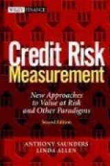 Credit Risk Measurement: New Approaches to Value at Risk and Other Paradigms (Wiley Finance)