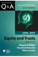 Equity and Trusts (Blackstone's Law Q & A)