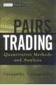 Pairs Trading: Quantitative Methods and Analysis (Wiley Finance)